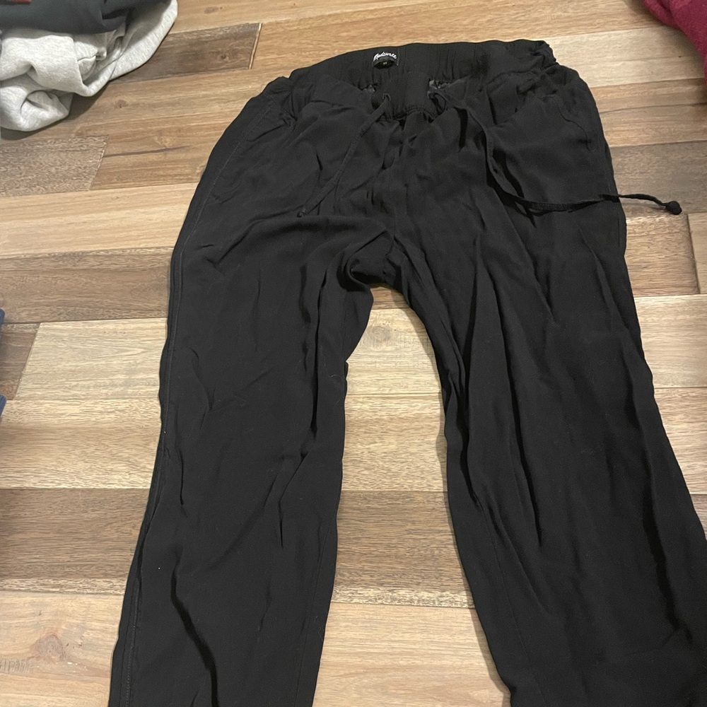 Madewell black joggers